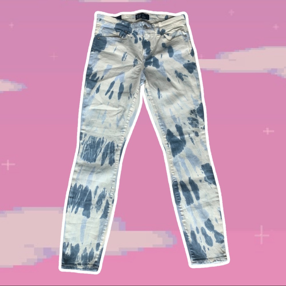 Tie Dye GAP Jeans